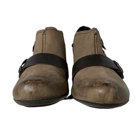 OTBT Womens Bootie El Reno Brown Distressed Leather
Heel Harness Equestrian  7.5 - Picture 7 of 11